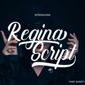 11 Melhores Fontes Free - Regina Script - Des1gnON